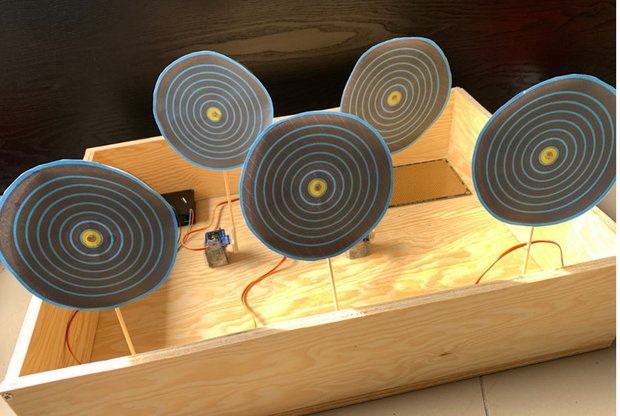 Scheibenschießen mit dem Arduino