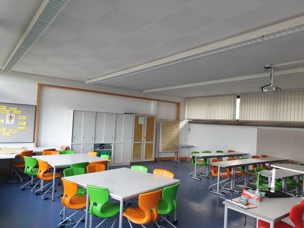Blick in ein AVdual-Klassenzimmer