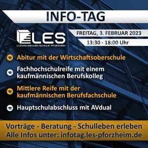 Einladung zum Infotag am 3.2.2023